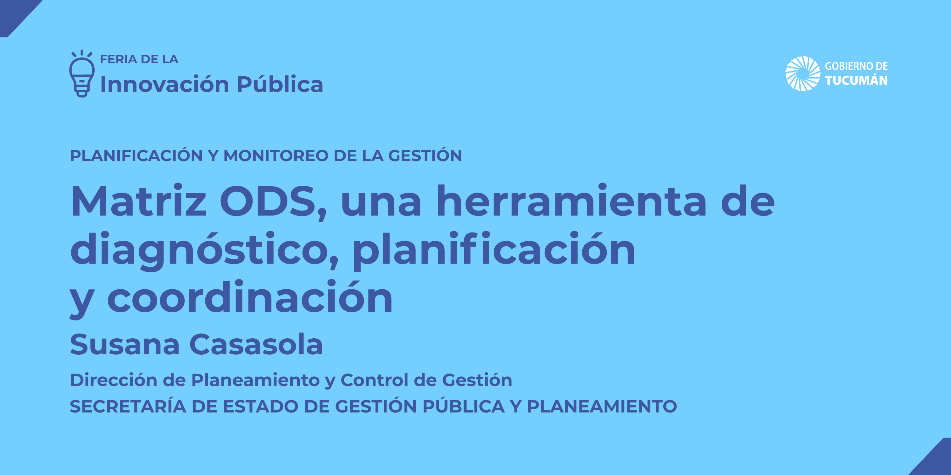 Matriz ODS, una herramienta de diagnóstico, planificación y coordinación